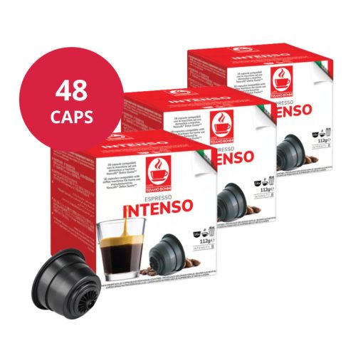 Kávové kapsuly Intenso kompatibilné s Dolce Gusto 3x16ks (48 kapsúl)  