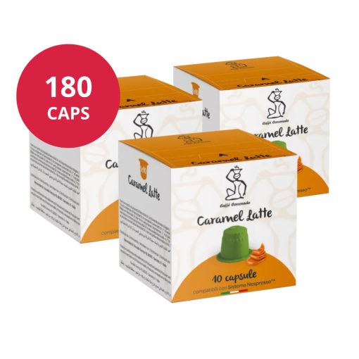 Kapsuly - Caramel Latte pre Nespresso 10x18 ks (180 ks)