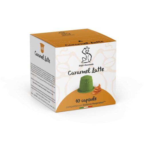Kapsula Caramel Latte kompatibilná s Nespresso 10 ks