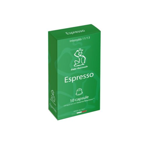Kávová kapsula Espresso kompatibilná s Nespresso 10 ks