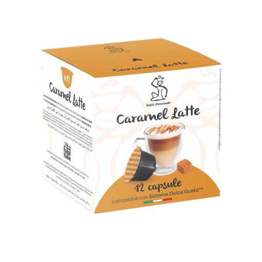 Kávová kapsula Caramel Latte (Corcovado) kompatibilná s Dolce Gusto 12 ks
