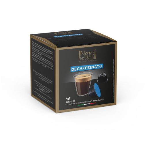 Bezkofeínová kávová kapsula kompatibilná s Dolce Gusto 16 ks