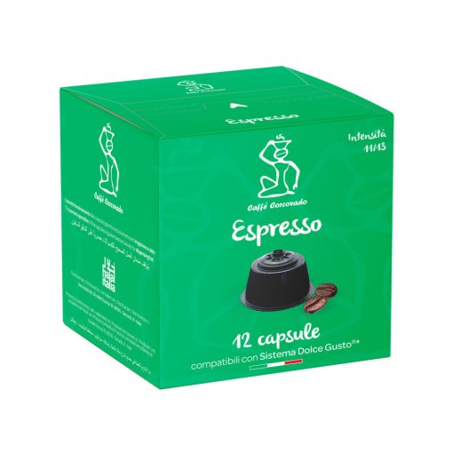 Kávová kapsula Espresso Corcovado kompatibilná s Dolce Gusto 12 ks