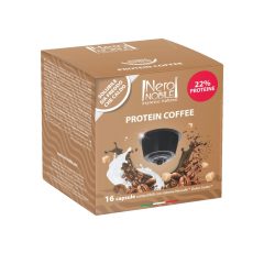   Proteínová káva v kapsule kompatibilnej s Dolce Gusto 16 ks, 22 % bielkovín