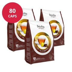   Citrónový čaj v kapsulách kompatibilných s Dolce Gusto 5×16 ks (80 kapsúl) Dolce Vita