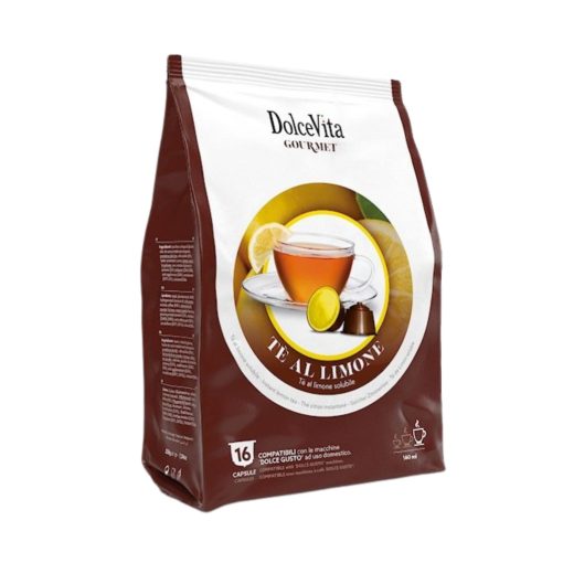 Citrónový čaj v kapsulách kompatibilných s Dolce Gusto 16 ks Dolce Vita