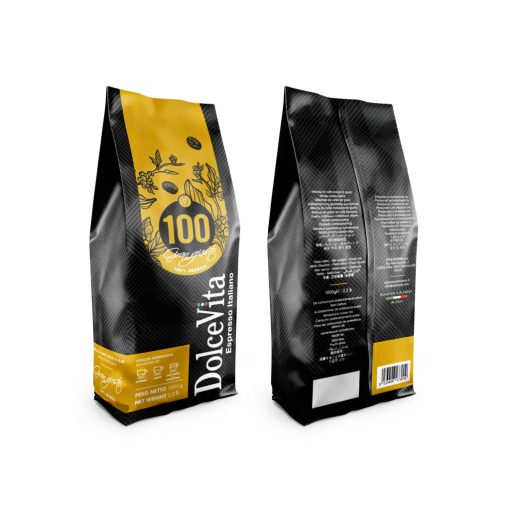 Zrnková káva Arabica 100% Gran Gusto 1 kg