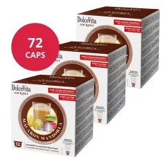   Makronkové cappuccino v kapsulách kompatibilných s Dolce Gusto, Dolce Vita 6x12 ks (72 ks)