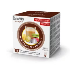   Makronkové cappuccino v kapsulách kompatibilných s Dolce Gusto, 12 ks Dolce Vita