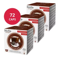   Horúca čokoláda v kapsulách kompatibilných s Dolce Gusto 6x12 ks (72 kapsúl) Dolce Vita