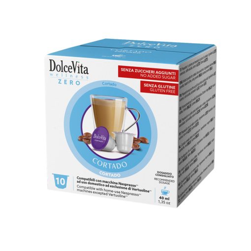 Cortado v kapsulách kompatibilných s Nespresso, 10 ks