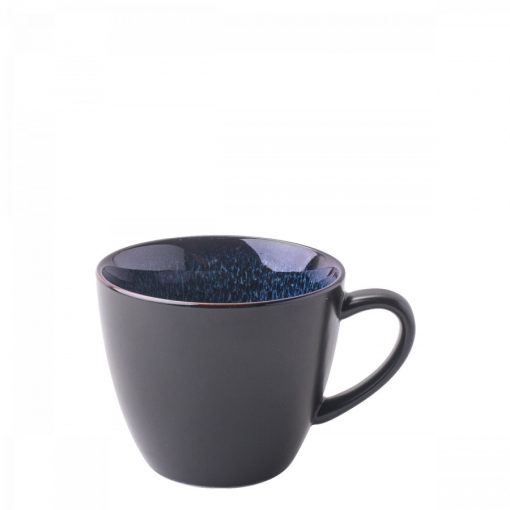 Porcelánová, čierna šálka na kávu 250ml