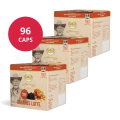   Caramel Latte kapsuly kompatibilné s Dolce Gusto 6×16 ks (96 kapsúl) LaNatura  