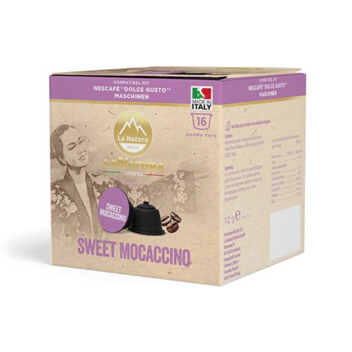 Mocaccino kapsuly kompatibilné s Dolce Gusto 16 ks LaNatura  
