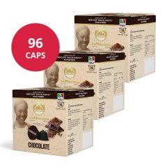   Chocolate kapsuly kompatibilné s Dolce Gusto 6×16 ks (96 kapsúl) LaNatura  