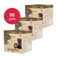   Hot Chocolate kapsuly kompatibilné s Dolce Gusto 6×16 ks (96 kapsúl) LaNatura  