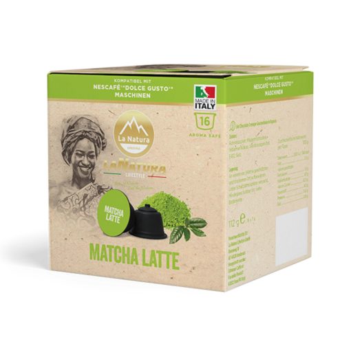 Matcha Latte kapsuly kompatibilné s Dolce Gusto 16 ks LaNatura  