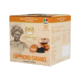   Karamelové Cappuccino kapsuly kompatibilné s Dolce Gusto 16 ks LaNatura  