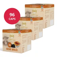   Creme Brulee kapsuly kompatibilné s Dolce Gusto 6×16 ks (96 kapsúl) LaNatura