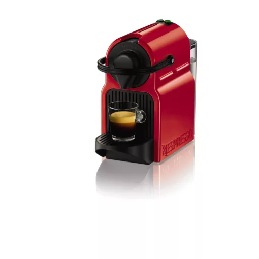 Kapsulový kávovar Nespresso Krups Inissia – červený