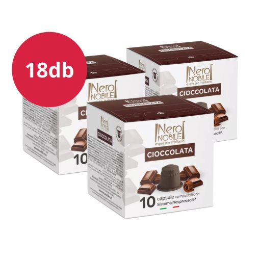 Kapsula horúcej čokolády Cioccolata kompatibilná s Nespresso 10x18 ks (180 ks)