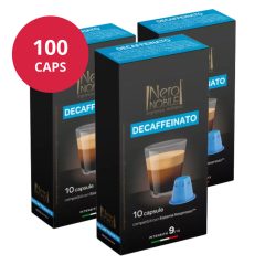   Kapsuly - Bezkofeínová káva pre Nespresso 10x10 ks (100 ks)