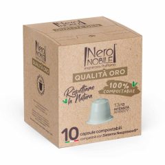   Kapsule - Qualita Oro pre Nespresso (10 ks) – kompostovateľné kapsule