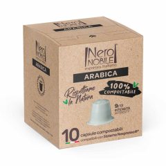   Kapsule - Arabica pre Nespresso (10 ks) – kompostovateľné kapsule