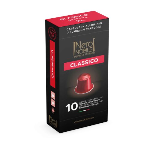 Kávová kapsula Aroma Italiano Aluminium kompatibilná s Nespresso 10 ks