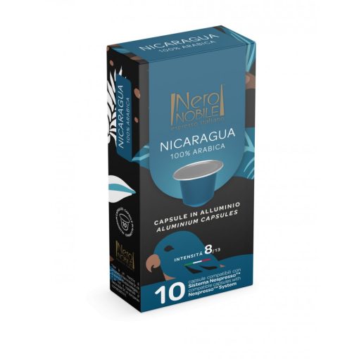 Kávová kapsula Nicaragua Aluminium kompatibilná s Nespresso 10 ks