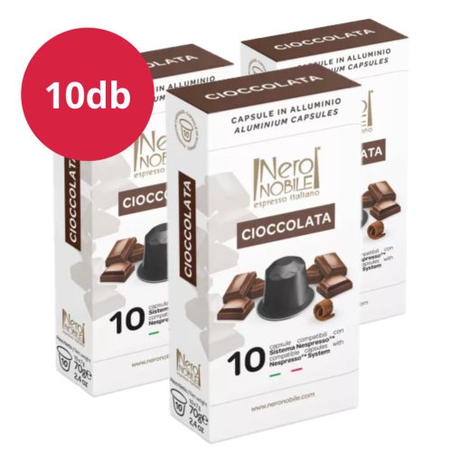 Kapsule - Horúca čokoláda Cioccolata Aluminium pre Nespresso 10x10 ks (100 ks)