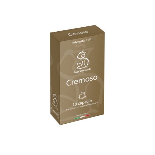 Kávová kapsula Cremoso Corcovado kompatibilná s Nespresso 10 ks